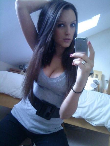 Lost Camera: Busty Brunette