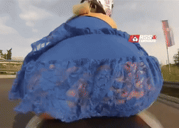 Flashing On A Bike